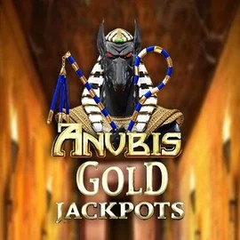 Anubis Gold Jackpots slot logo by Inspired Gaming at Pribet Casino