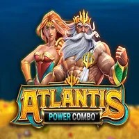 Atlantis Power Combo logo by Infinity Dragon Studios at Pribet CasinoAtlantis Power Combo
