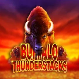 Buffalo Thunderstacks logo by Amatic Industries at Pribet CasinoBuffalo Thunderstacks