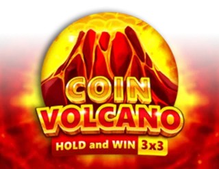 Slots logo of Coin Volcano from 3 Oaks Gaming at Pribet Casino