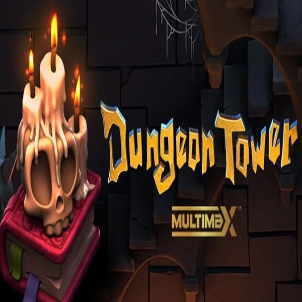 Dungeon Tower slot logo by Peter & Sons at Pribet CasinoDungeon Tower