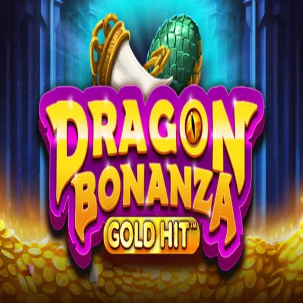 Gold Hit: Dragon Bonanza slot logo by Ash Gaming at Pribet Casino