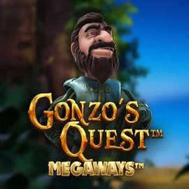 Gonzo's Quest Megaways slot logo by Red Tiger Gaming at Pribet CasinoGonzo's Quest Megaways