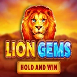 Lion Gems Hold and Win logo by Playson at Pribet CasinoLion Gems Hold and Win