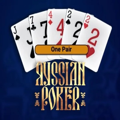 Logo of Russian Poker from OneTouch Games at Pribet Casino
