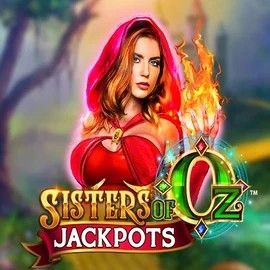 Sisters Of Oz Jackpots online game logo by Triple Edge Studios on pribetscasino.at