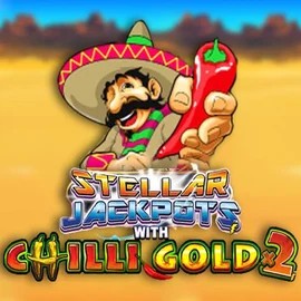 Stellar Jackpots with Chilli Gold x2 slot logo by Lightning Box Game at Pribet CasinoStellar Jackpots with Chilli Gold x2