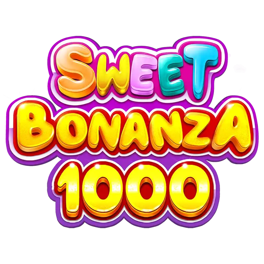 Logo of Sweet Bonanza 1000 from Pragmatic Play at Pribet Casino