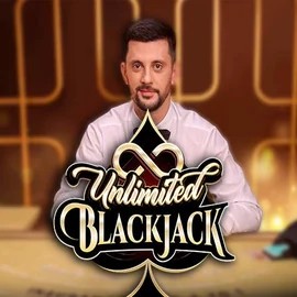 Logo of Unlimited Blackjack from Ezugi at Pribet Casino